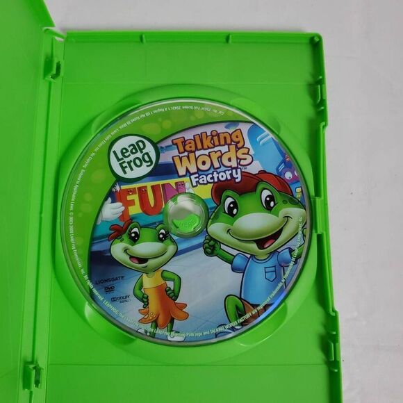LeapFrog Talking Words Factory DVD Learn How Letters Build Words - Picture 2 of 3